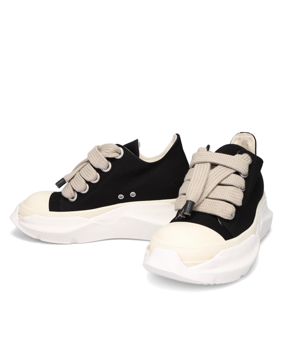 JUMBOLACE ABSTRACT LOW SNEAKS - BLACK/MILK/MILK