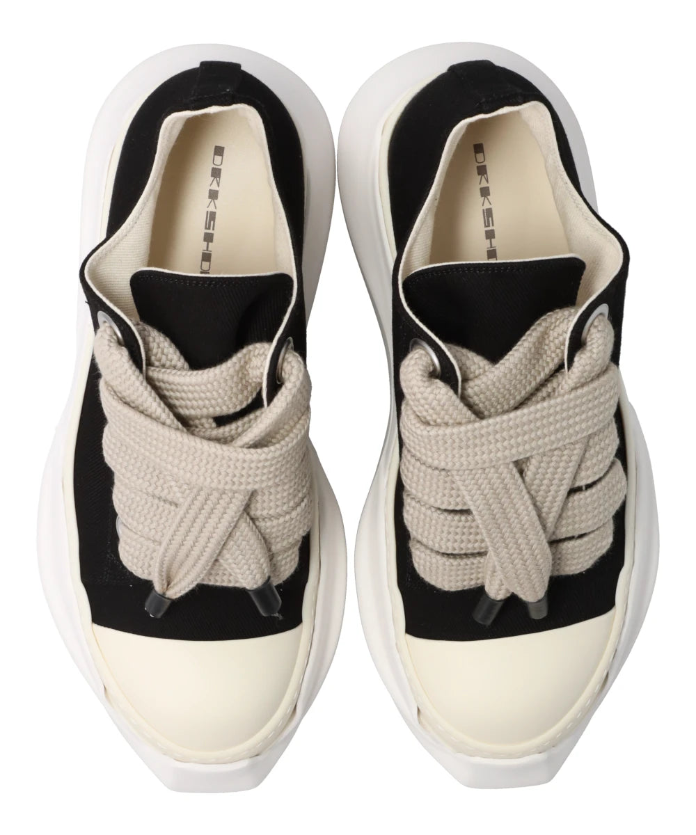 JUMBOLACE ABSTRACT LOW SNEAKS - BLACK/MILK/MILK