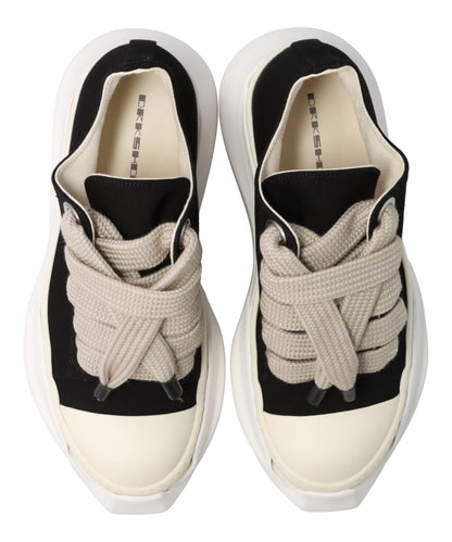 JUMBOLACE ABSTRACT LOW SNEAKS - BLACK/MILK/MILK