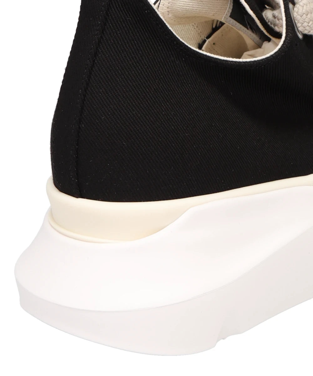 JUMBOLACE ABSTRACT LOW SNEAKS - BLACK/MILK/MILK