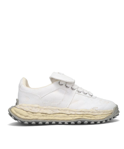 SCOTT/ORIGINAL SOLE TORN FILM ATTACHEDCANVAS LOW-TOP SNEAKER