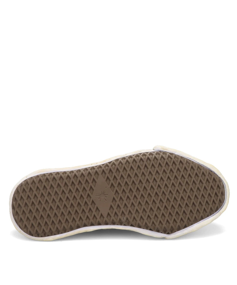 HANK/ORIGINAL SOLE BLEACHING AND WASHING TEXTILE LOW-TOP SNEAKER