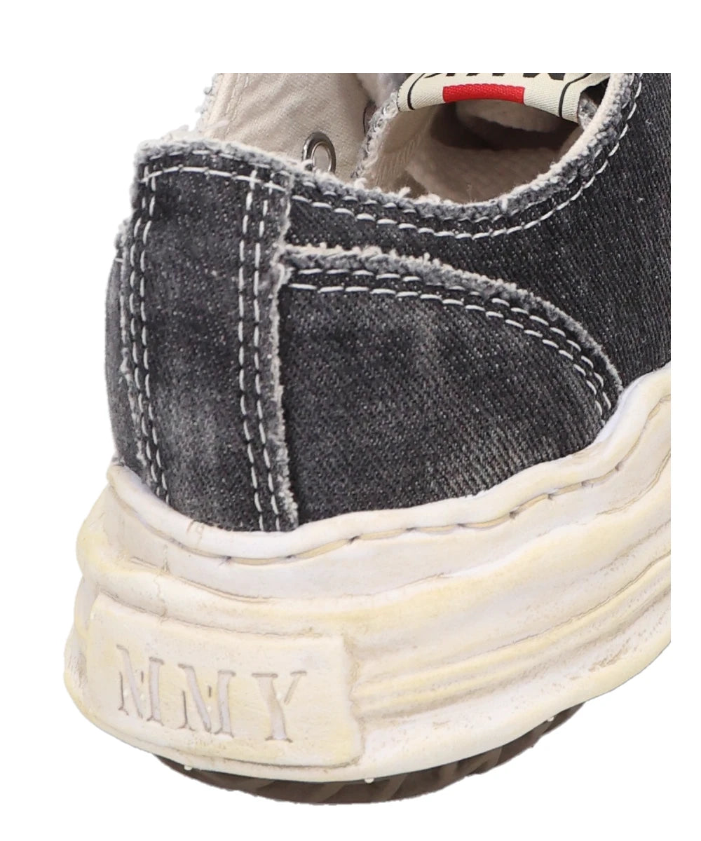 HANK/ORIGINAL SOLE BLEACHING AND WASHING TEXTILE LOW-TOP SNEAKER