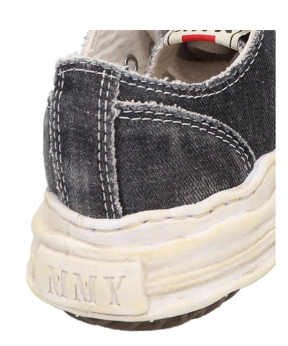 HANK/ORIGINAL SOLE BLEACHING AND WASHING TEXTILE LOW-TOP SNEAKER