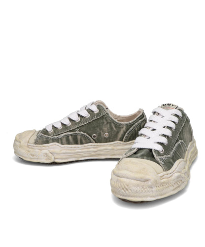 HANK/ORIGINAL SOLE BLEACHING AND WASHING TEXTILE LOW-TOP SNEAKER