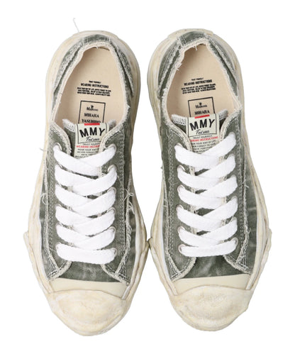 HANK/ORIGINAL SOLE BLEACHING AND WASHING TEXTILE LOW-TOP SNEAKER