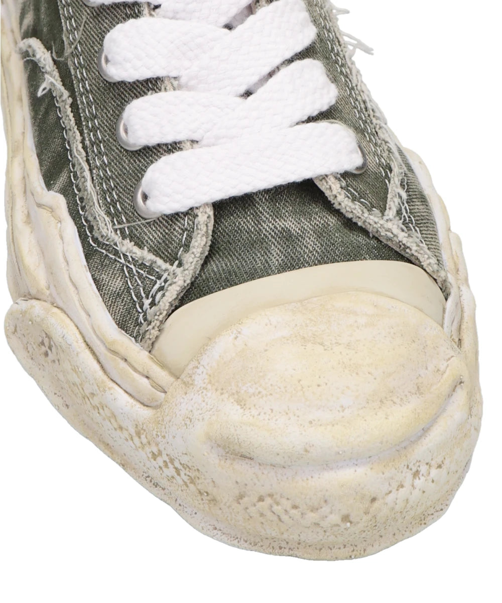 HANK/ORIGINAL SOLE BLEACHING AND WASHING TEXTILE LOW-TOP SNEAKER