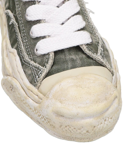 HANK/ORIGINAL SOLE BLEACHING AND WASHING TEXTILE LOW-TOP SNEAKER