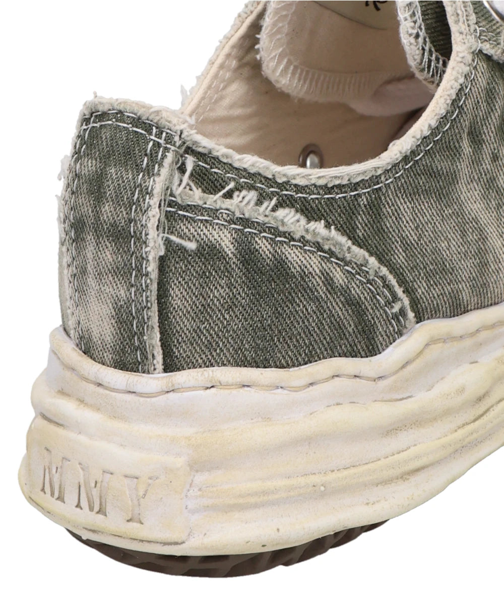 HANK/ORIGINAL SOLE BLEACHING AND WASHING TEXTILE LOW-TOP SNEAKER