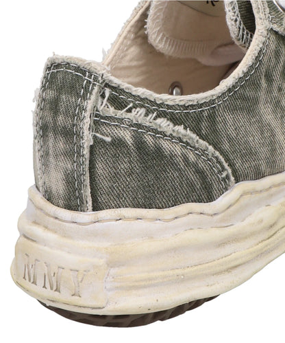 HANK/ORIGINAL SOLE BLEACHING AND WASHING TEXTILE LOW-TOP SNEAKER