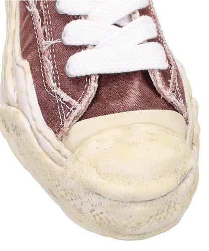 HANK/ORIGINAL SOLE BLEACHING AND WASHING TEXTILE LOW-TOP SNEAKER