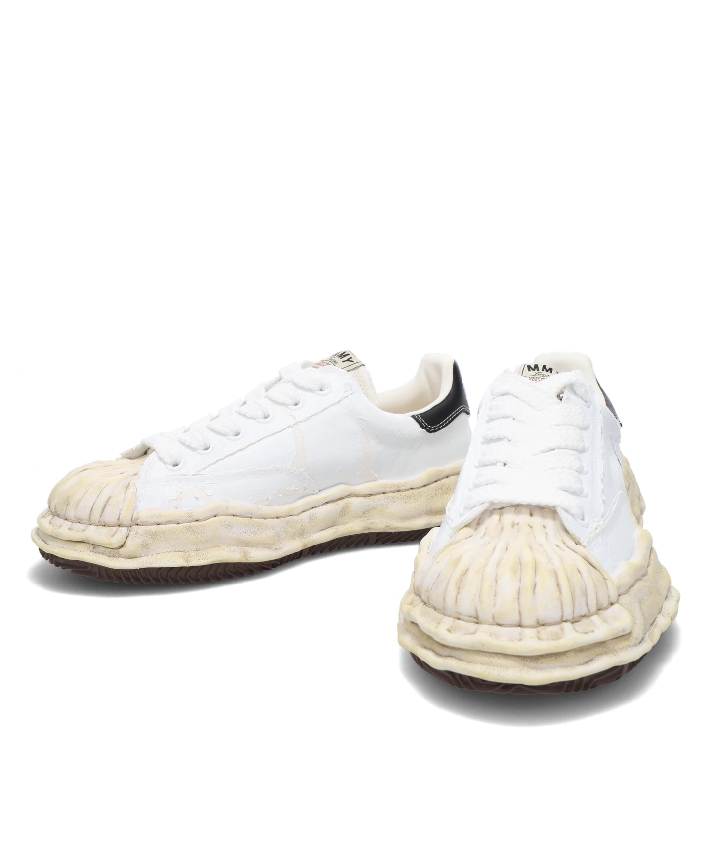 BLAKEY/ORIGINAL SOLE TORN FILM ATTACHEDCANVAS LOW-TOP SNEAKER