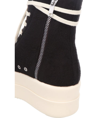 DOUBLE BUMPER SNEAKS - BLACK/MILK/MILK