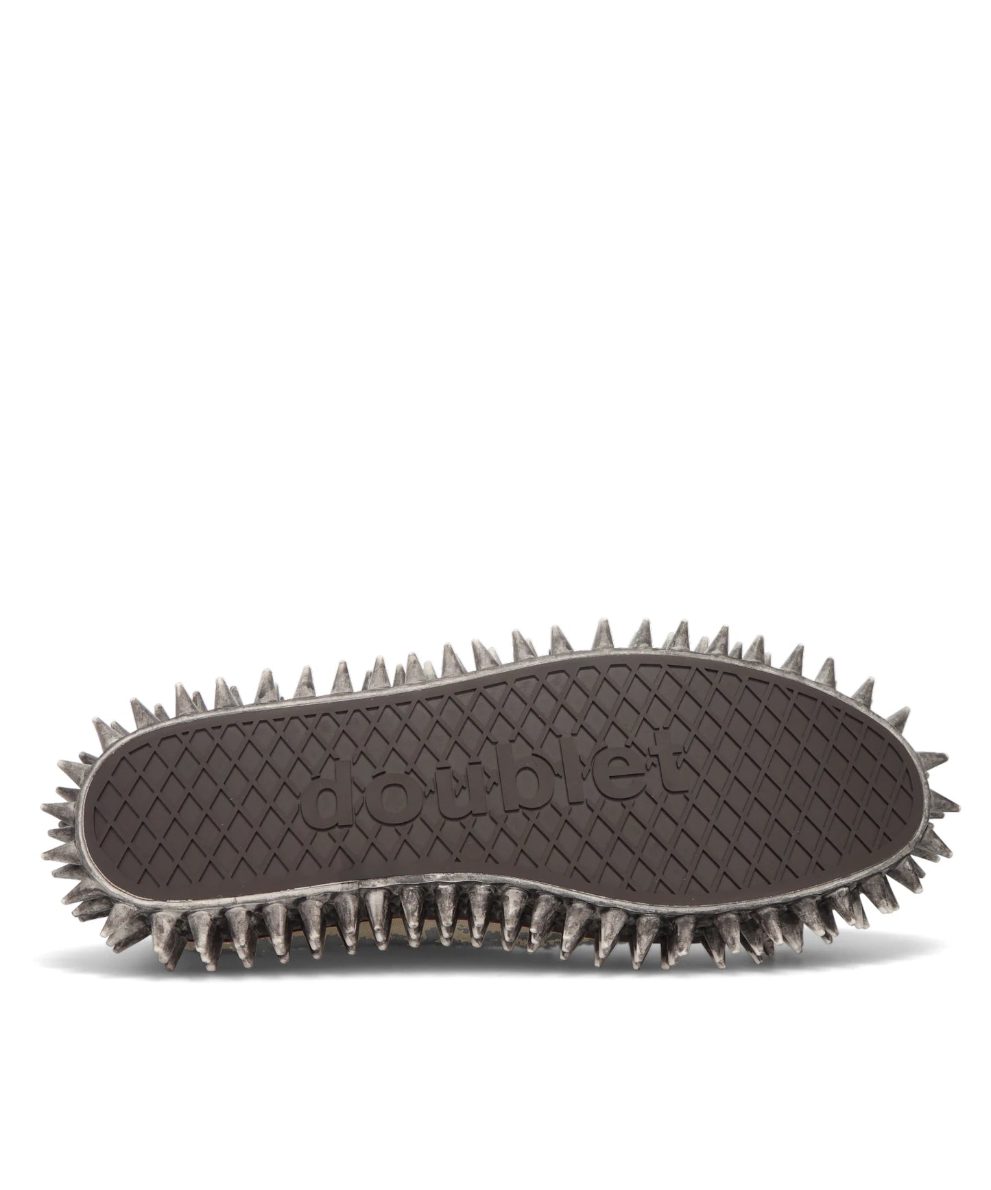 DIRTY SPIKE TOE CAP CANVAS SNEAKER