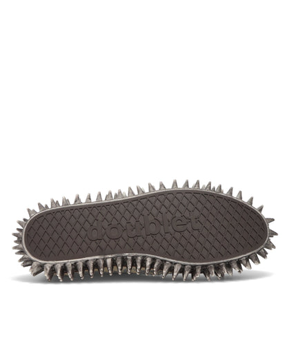 DIRTY SPIKE TOE CAP CANVAS SNEAKER