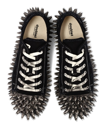 DIRTY SPIKE TOE CAP CANVAS SNEAKER