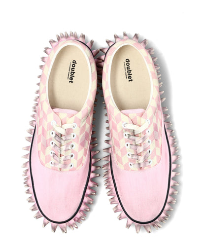 DIRTY SPIKE CANVAS SNEAKER