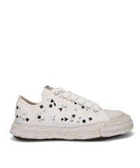 Maison MIHARA YASUHIRO(メゾンミハラヤスヒロ)　PETERSON23/ORIGINAL SOLE EMBELLISHEDCANVAS LOW-TOP SNEAKER A16FW724