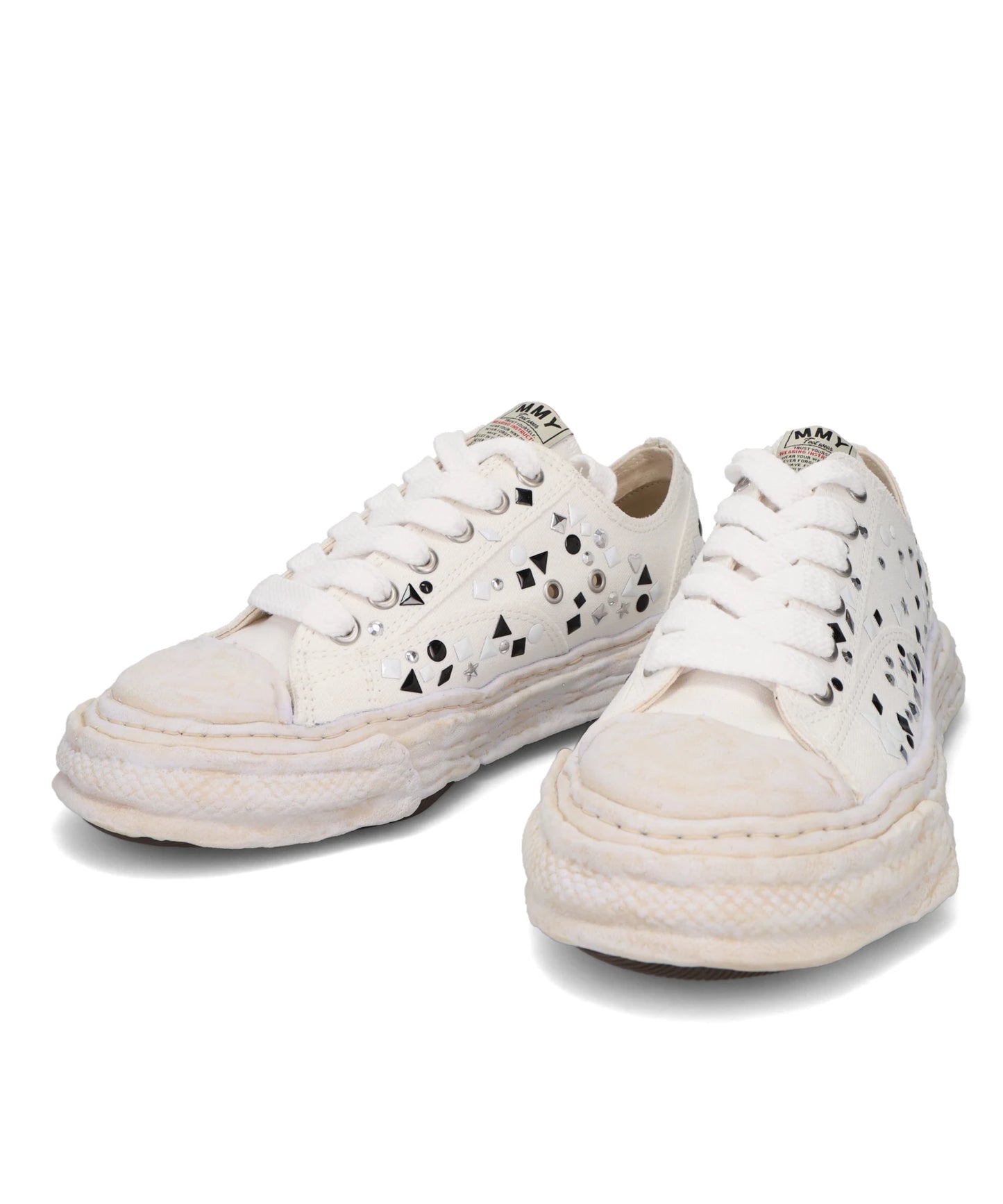 PETERSON23/ORIGINAL SOLE EMBELLISHED CANVAS LOW-TOP SNEAKER