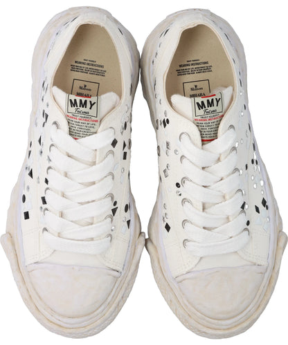 PETERSON23/ORIGINAL SOLE EMBELLISHED CANVAS LOW-TOP SNEAKER