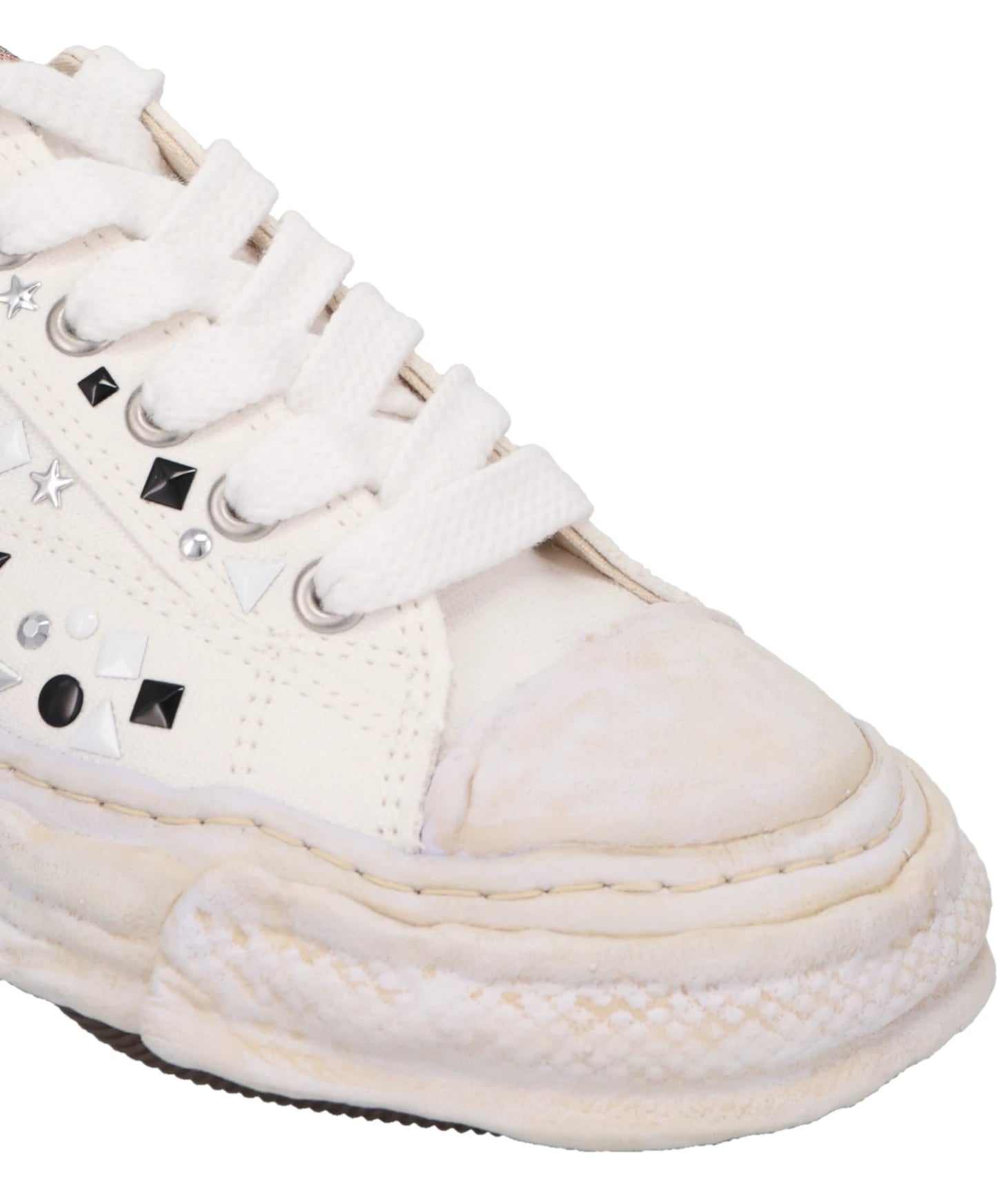 PETERSON23/ORIGINAL SOLE EMBELLISHED CANVAS LOW-TOP SNEAKER