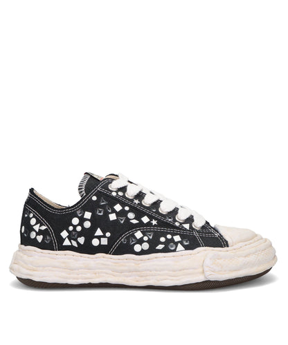 Maison MIHARA YASUHIRO(メゾンミハラヤスヒロ)　PETERSON23/ORIGINAL SOLE EMBELLISHEDCANVAS LOW-TOP SNEAKER A16FW724