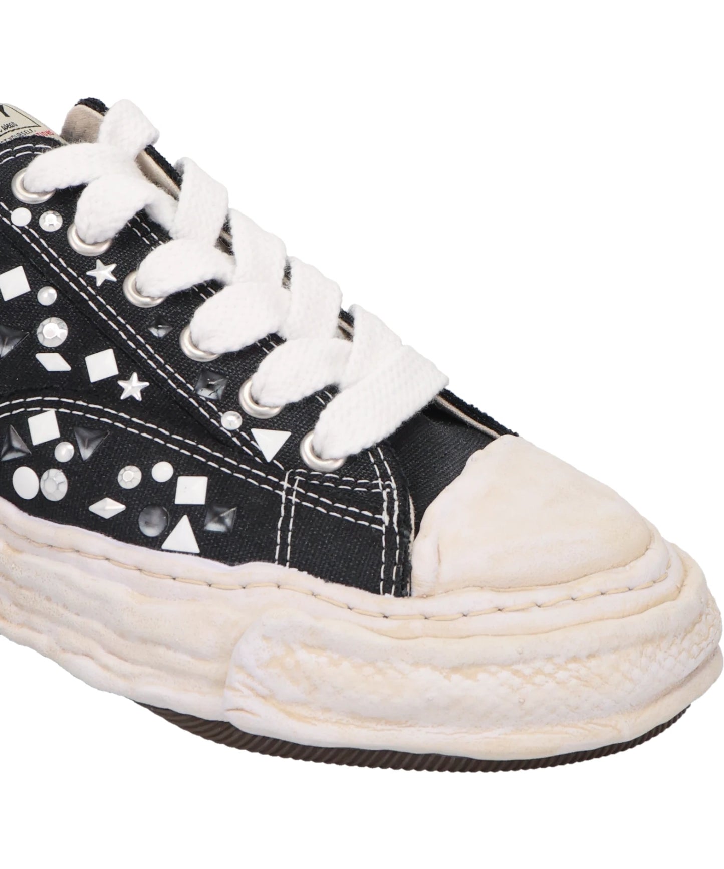 PETERSON23/ORIGINAL SOLE EMBELLISHED CANVAS LOW-TOP SNEAKER