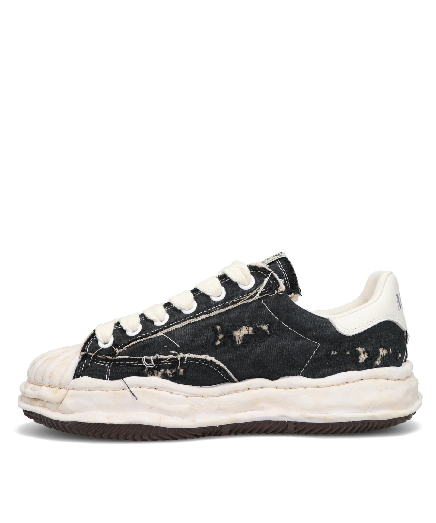 BLAKEY/ORIGINAL SOLE RIPPING ANDOVER DYEING CANVAS LOW-TOP SNEAKER