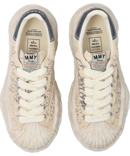 BLAKEY/ORIGINAL SOLE GRAFFITI PRINTEDCANVAS LOW-TOP SNEAKER