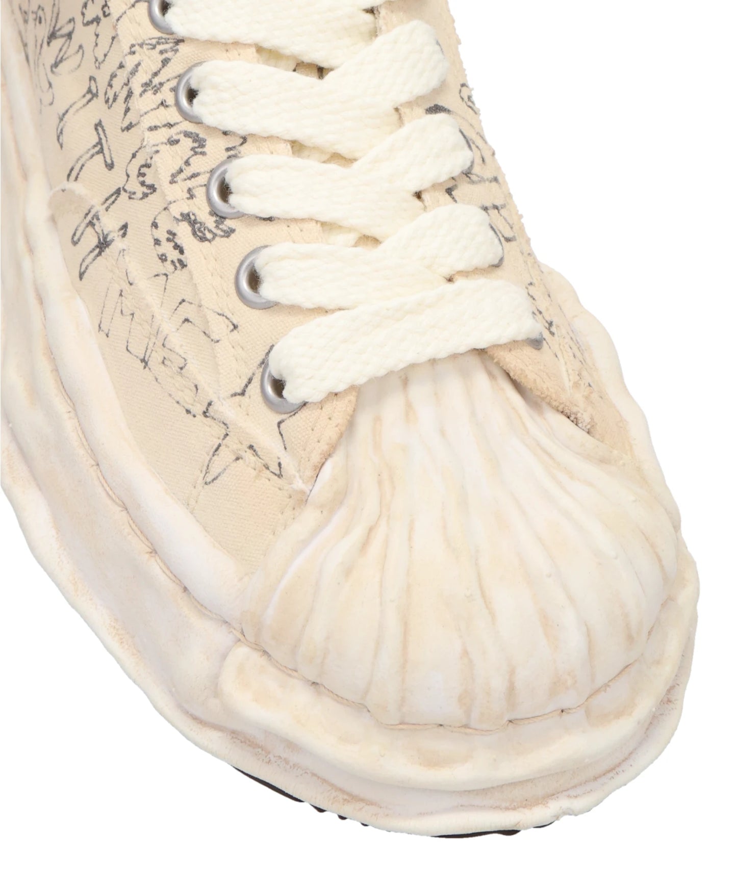 BLAKEY/ORIGINAL SOLE GRAFFITI PRINTEDCANVAS LOW-TOP SNEAKER