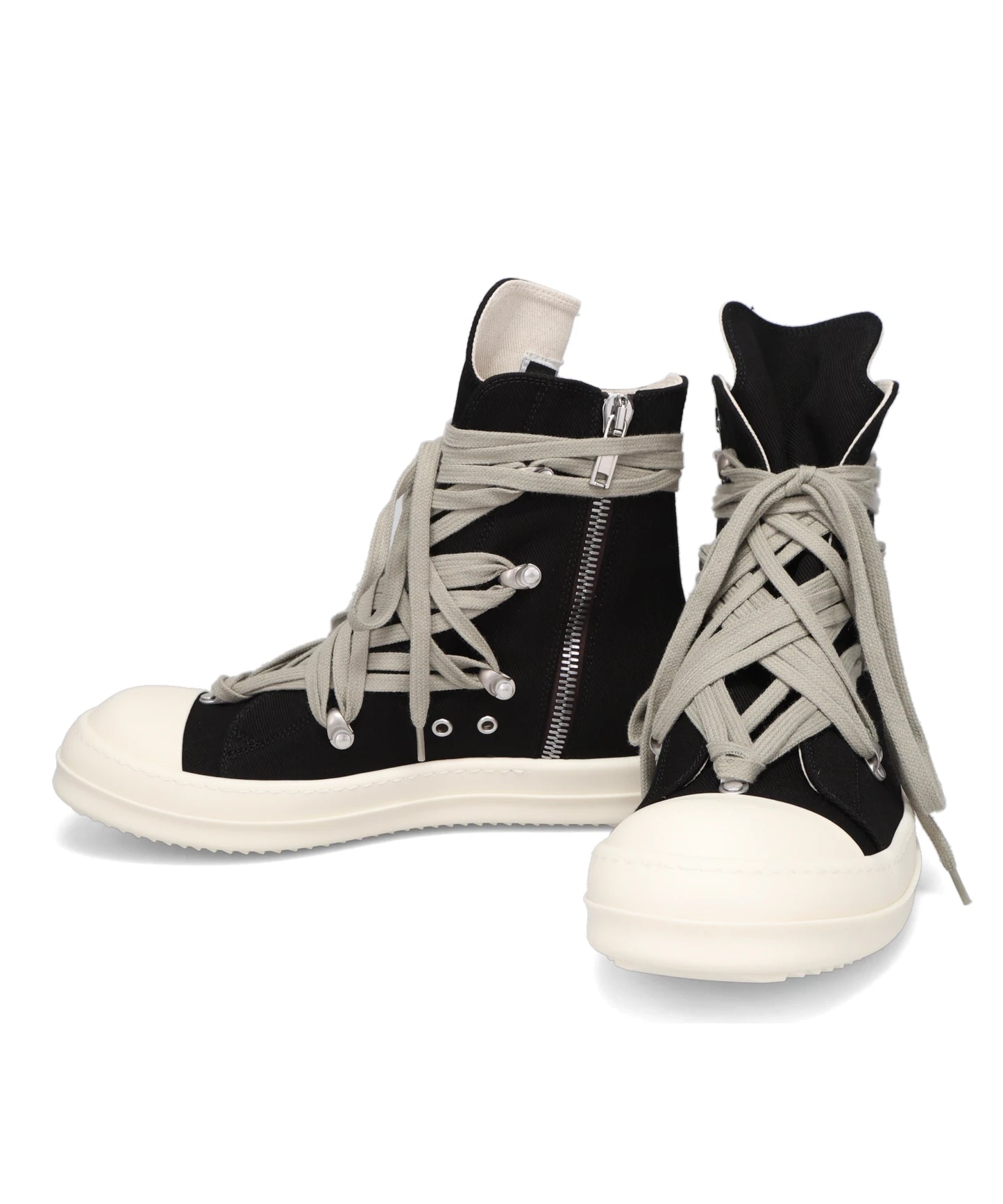 MEGALACE SNEAKS - BLACK/MILK/MILK