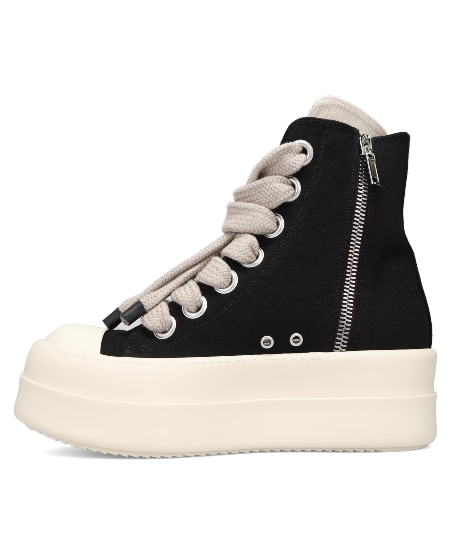 MEGA BUMPER JUMBOLACE SNEAKS - BLACK/MILK/MILK