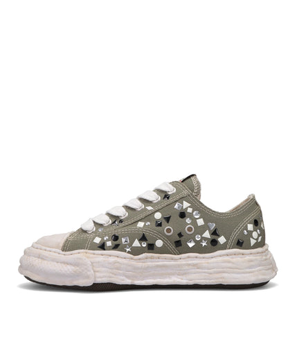 PETERSON23/ORIGINAL SOLE EMBELLISHEDCANVAS LOW-TOP SNEAKER