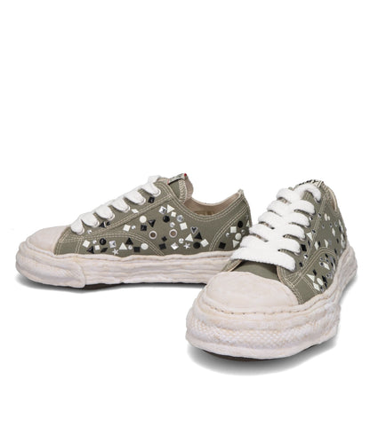 PETERSON23/ORIGINAL SOLE EMBELLISHEDCANVAS LOW-TOP SNEAKER