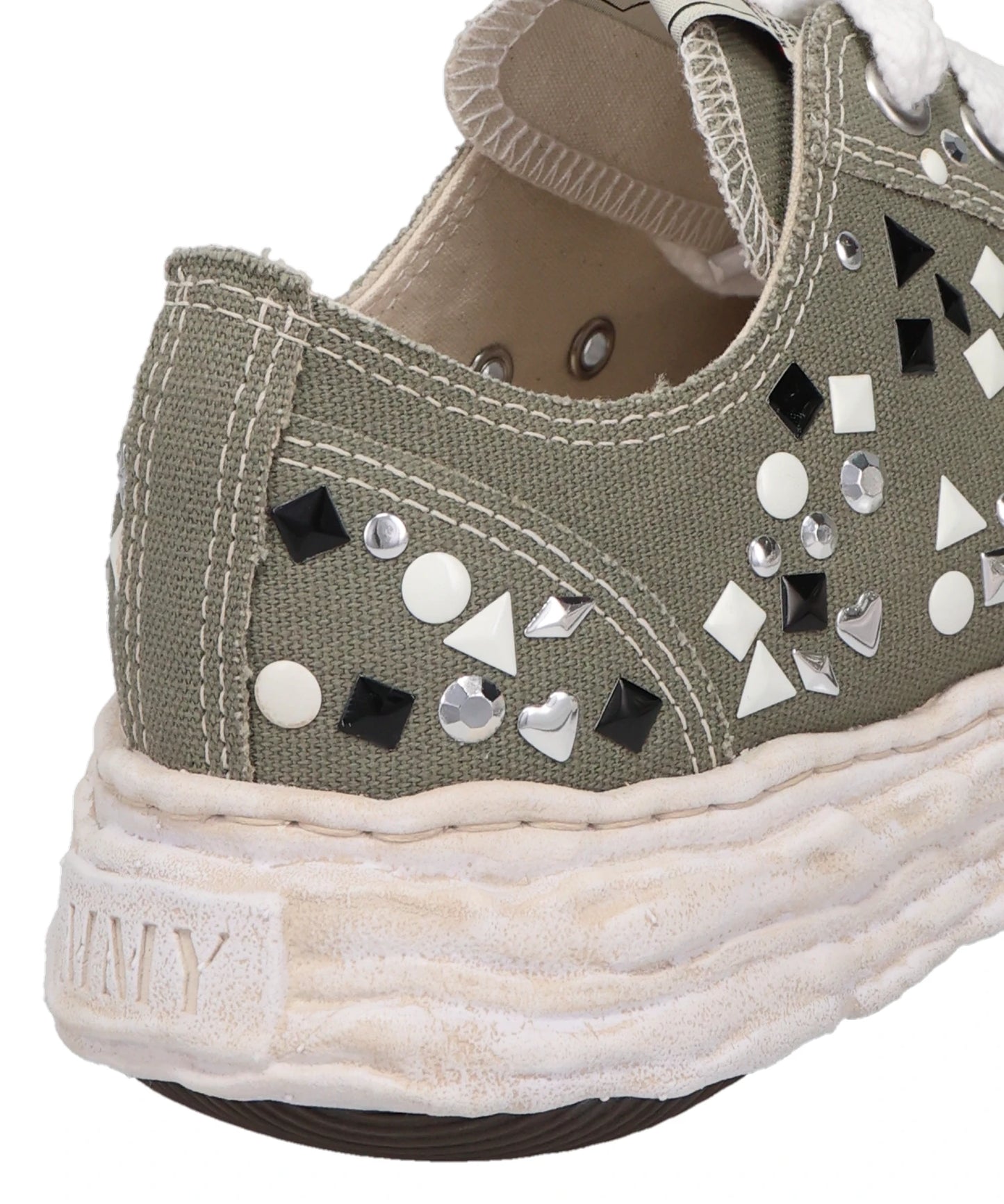 PETERSON23/ORIGINAL SOLE EMBELLISHEDCANVAS LOW-TOP SNEAKER