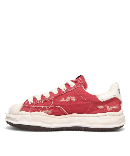 BLAKEY/ORIGINAL SOLE RIPPING ANDOVER DYEING CANVAS LOW-TOP SNEAKER