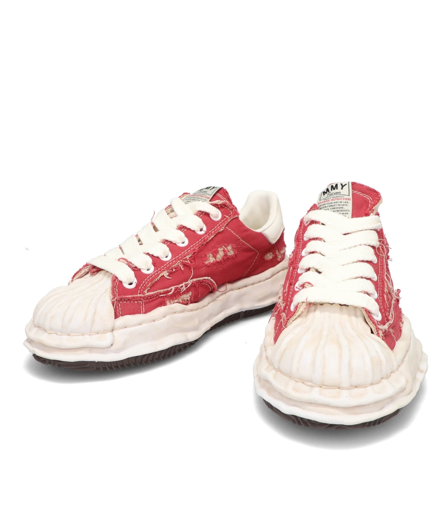 BLAKEY/ORIGINAL SOLE RIPPING ANDOVER DYEING CANVAS LOW-TOP SNEAKER