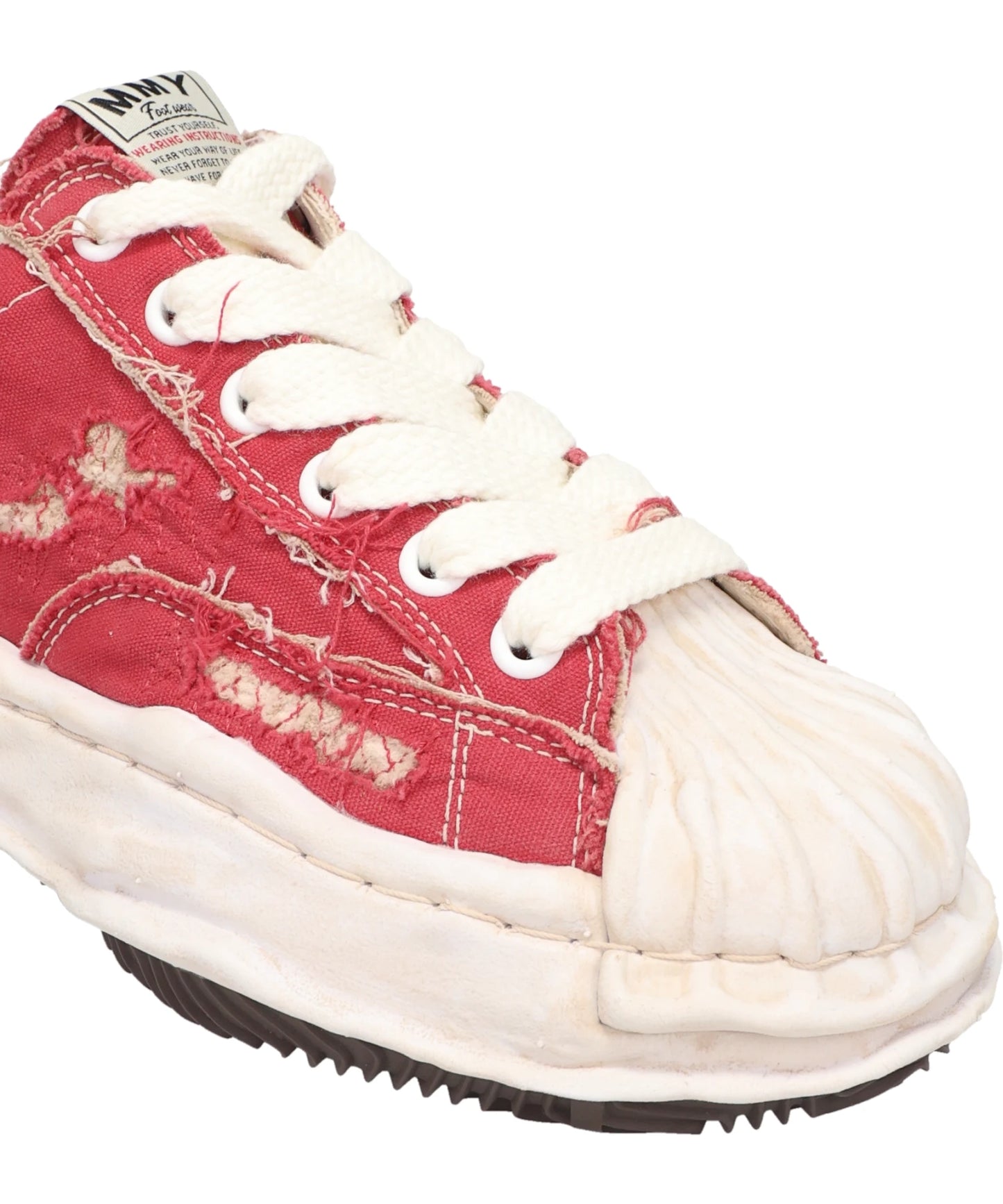 BLAKEY/ORIGINAL SOLE RIPPING ANDOVER DYEING CANVAS LOW-TOP SNEAKER