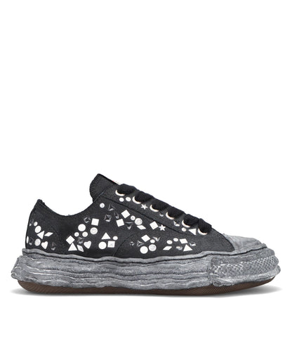 Maison MIHARA YASUHIRO(メゾンミハラヤスヒロ) PETERSON23/ORIGINAL SOLE EMBELLISHEDCANVAS LOW-TOP SNEAKER