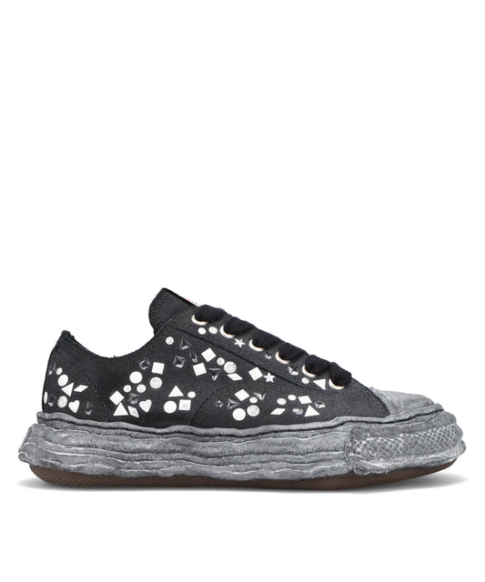 Maison MIHARA YASUHIRO(メゾンミハラヤスヒロ) PETERSON23/ORIGINAL SOLE EMBELLISHEDCANVAS LOW-TOP SNEAKER