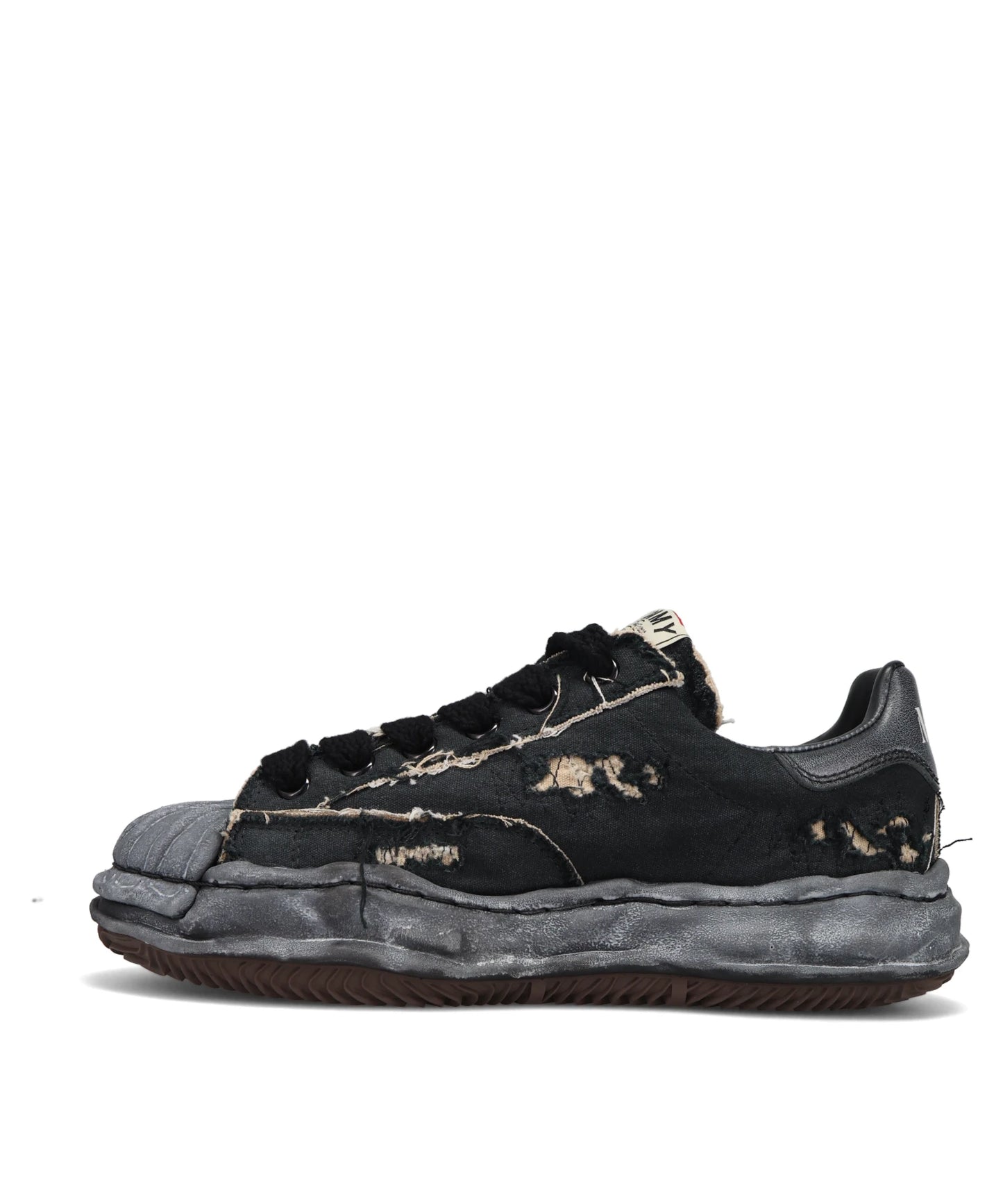 BLAKEY/ORIGINAL SOLE RIPPING ANDOVER DYEING CANVAS LOW-TOP SNEAKER