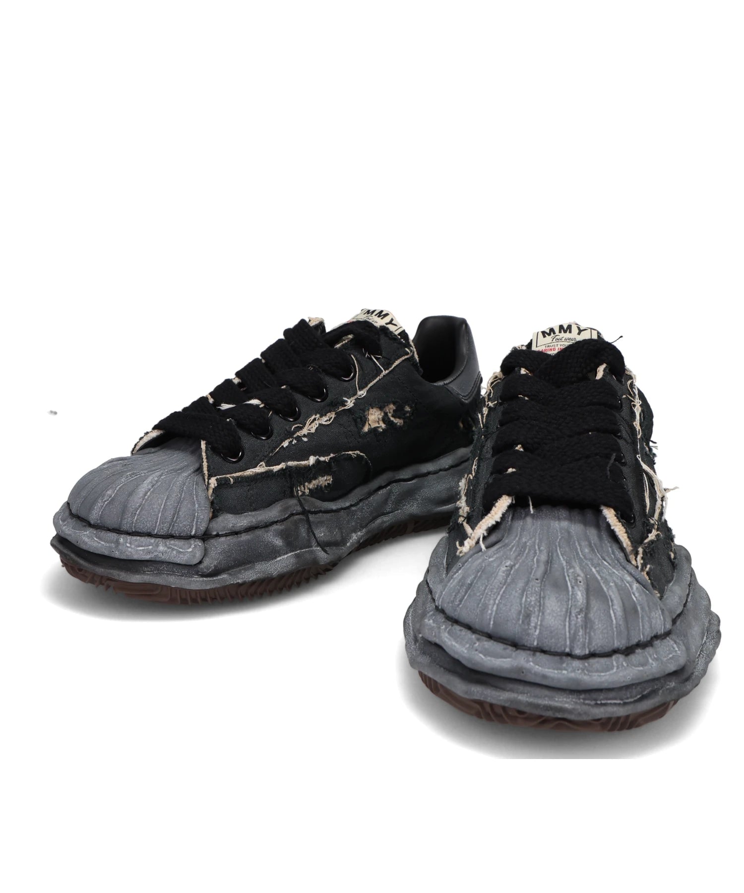 BLAKEY/ORIGINAL SOLE RIPPING ANDOVER DYEING CANVAS LOW-TOP SNEAKER