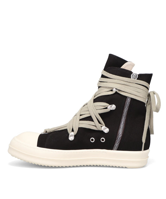 MEGALACE SNEAKS - BLACK/MILK/MILK