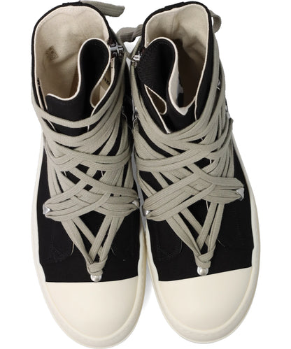 MEGALACE SNEAKS - BLACK/MILK/MILK