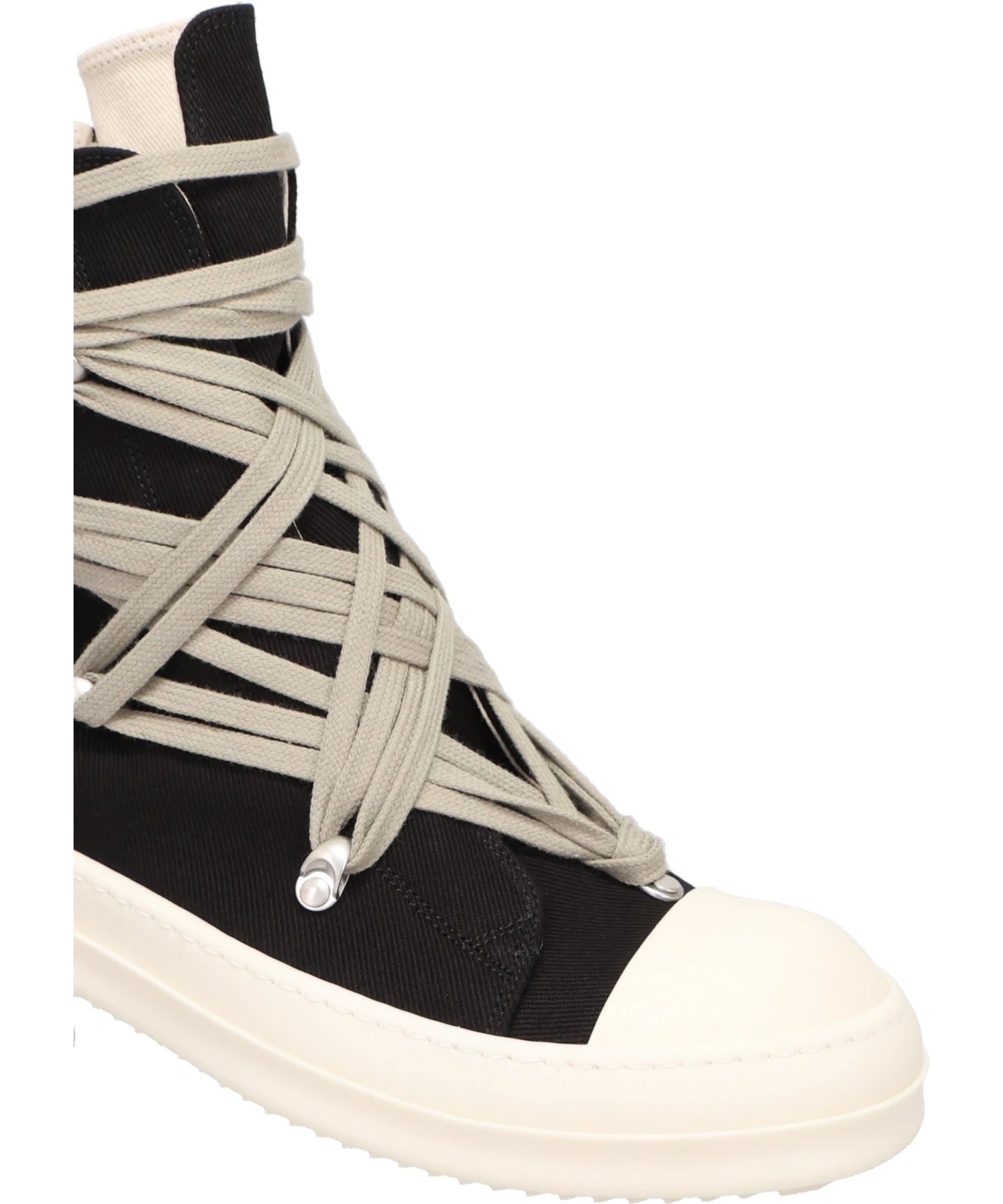 MEGALACE SNEAKS - BLACK/MILK/MILK