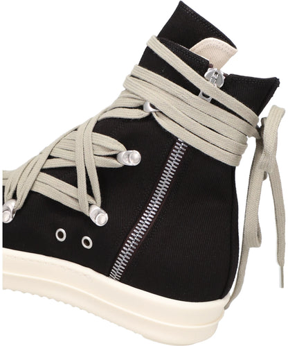 MEGALACE SNEAKS - BLACK/MILK/MILK