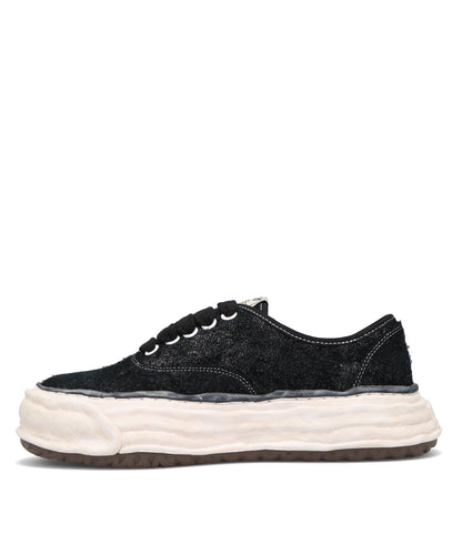 BAKER26/GLITTERY SUEDE LOW-TOP SNEAKERS