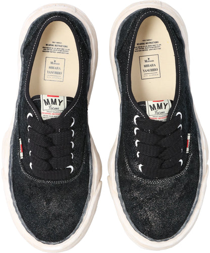 BAKER26/GLITTERY SUEDE LOW-TOP SNEAKERS