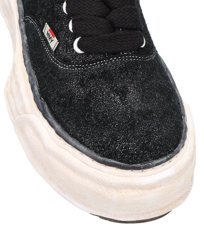 BAKER26/GLITTERY SUEDE LOW-TOP SNEAKERS
