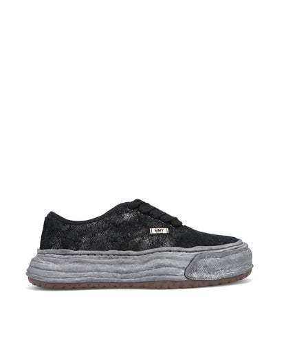 BAKER26/GLITTERY SUEDE LOW-TOP SNEAKERS